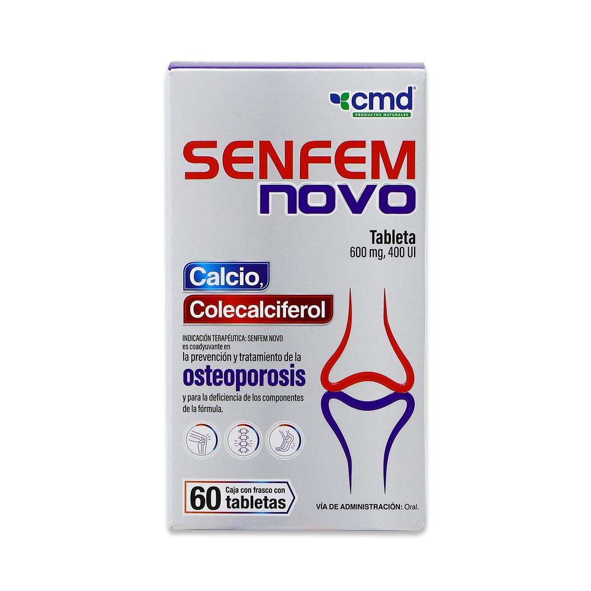 Foto 2 | Suplemento Alimenticio CMD Senfem Novo Frasco con 60 Tabletas 600 MG