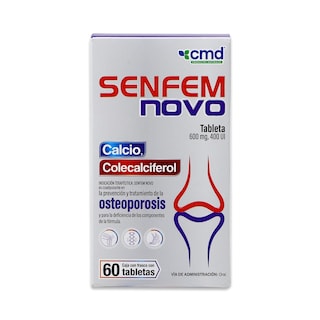 Foto 2 | Suplemento Alimenticio CMD Senfem Novo Frasco con 60 Tabletas 600 MG
