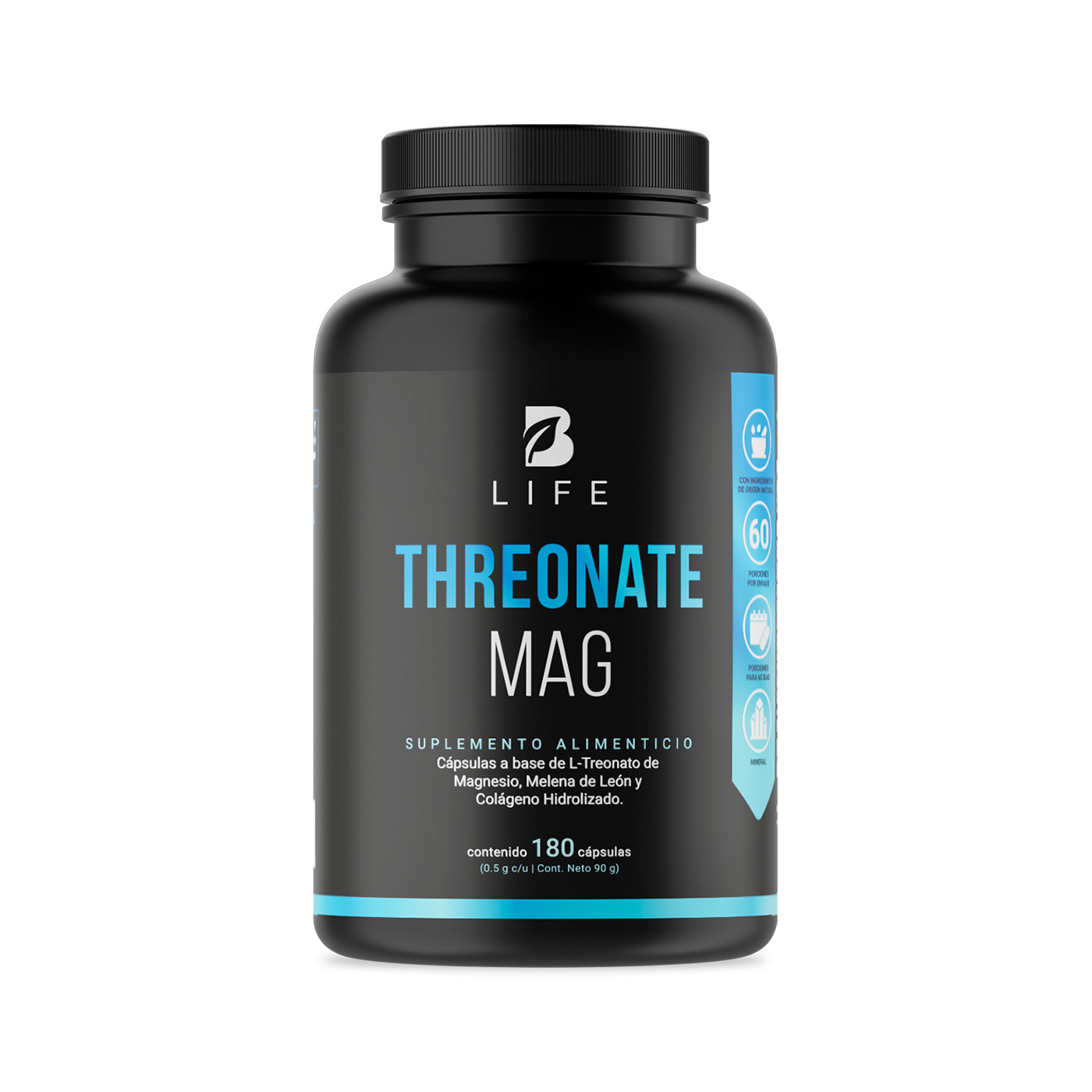Foto 1 | Threonate Mag B Life 180 Cápsulas