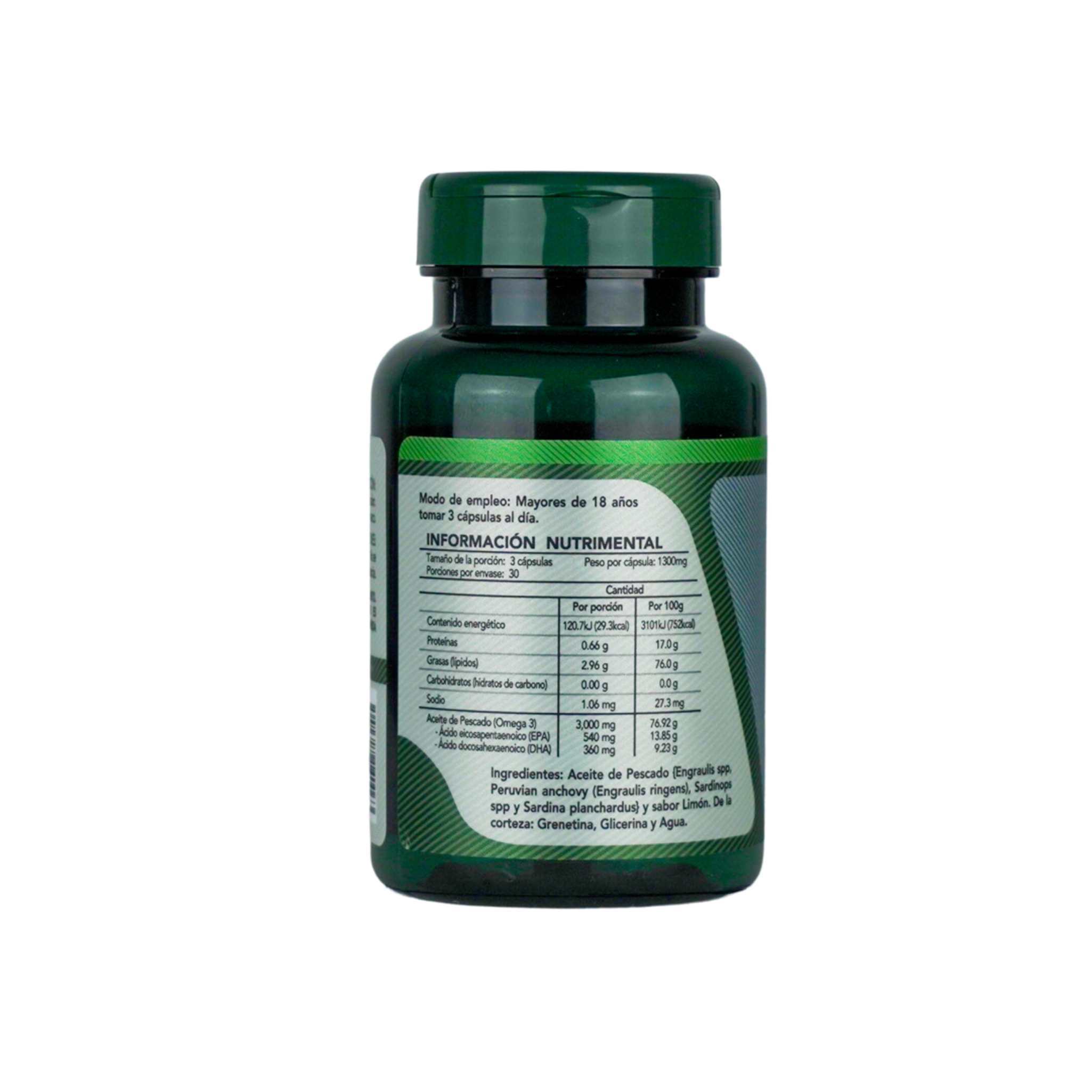 Foto 3 pulgar | Herbalia Lab , Omega 3 Silver De Alta Potencia, Epa 540 / Dha 360