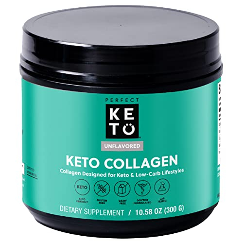 Foto 2 pulgar | Proteína De Colágeno En Polvo Perfect Keto Grassfed Con Aceite Mct - Venta Internacional.