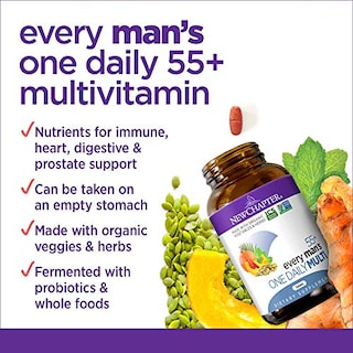 Foto 5 | Multivitamínico New Chapter Every Man's One Daily 55+ 90 Unidades - Venta Internacional.