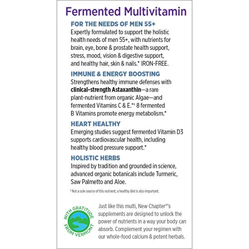 Foto 8 pulgar | Multivitamínico New Chapter Every Man's One Daily 55+ 90 Unidades - Venta Internacional.