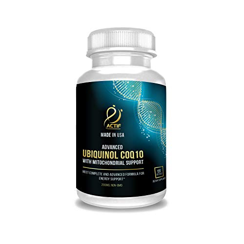 Foto 2 pulgar | Suplemento Actif Super Ubiquinol Coq10 200 Mg 120 Cápsulas Blandas - Venta Internacional.