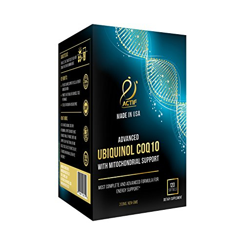 Foto 3 pulgar | Suplemento Actif Super Ubiquinol Coq10 200 Mg 120 Cápsulas Blandas - Venta Internacional.