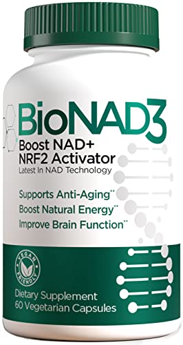 Foto 2 | Suplemento Bionad3 Nad3 Nad+ Con Activador Nrf2 60 Cápsulas - Venta Internacional.