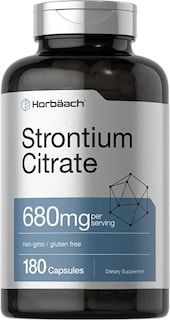 Foto 1 | Suplemento De Citrato De Estroncio Horbaach 680 Mg 180 Cápsulas - Venta Internacional.