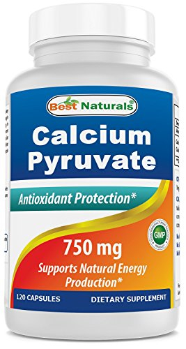 Foto 2 pulgar | Suplemento Best Naturals De Piruvato De Calcio 750 Mg 120 Cápsulas X 2 - Venta Internacional.