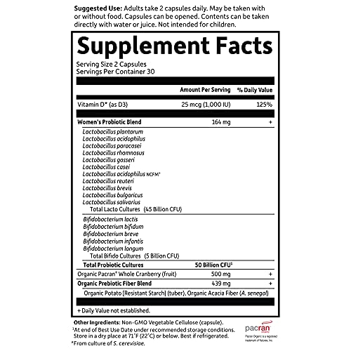 Foto 5 | Suplemento De Probióticos Urinarios Formulados Por El Dr. Garden Of Life  - Venta Internacional.