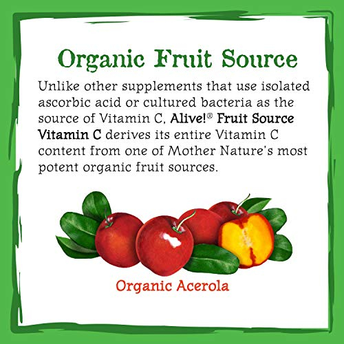 Foto 7 | Vitamina C en Polvo Orgánica 100% Acerola Nature's Way Alive - Venta Internacional