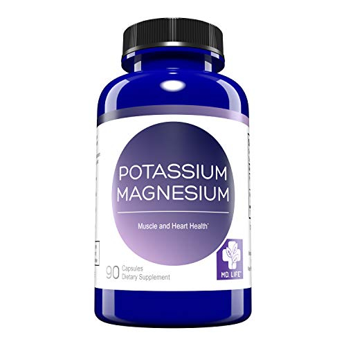 Suplemento Md.life Magnesio Potasio 90 Cápsulas - Venta Internacional.