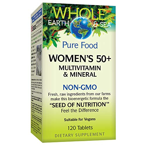 Foto 2 pulgar | Suplemento Natural Factors Whole Earth & Sea Women's 50+ 120 - Venta Internacional.