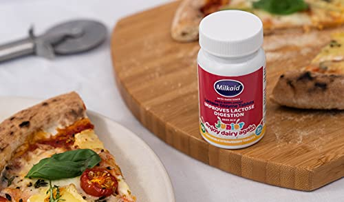 Foto 4 pulgar | Tabletas Masticables Milkaid Junior Lactase Enzyme 60 Unidades Para Niños - Venta Internacional.