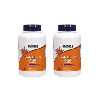 Foto 1 | Vitamina B-5 Ácido Pantoténico 500 Mg 250 Cápsulas (paquete De 2) - Venta Internacional.