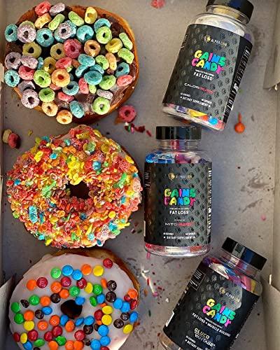 Foto 5 | Suplementos Alpha Lion Gains Candy Caloriburn  60 Cápsulas - Venta Internacional.