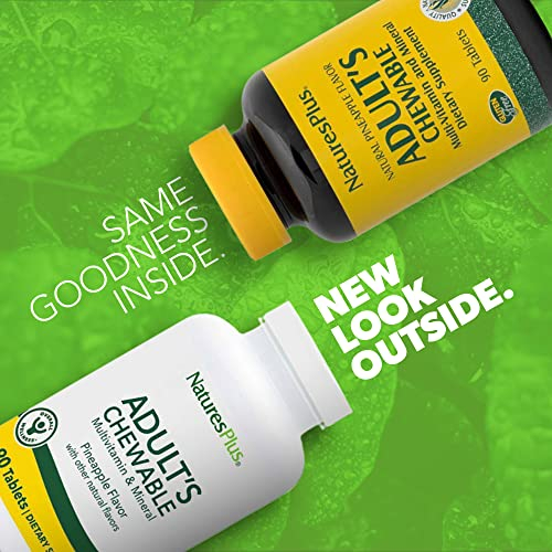 Foto 2 | Suplemento Multivitamínico Masticable Para Adultos, 90 G, De Nature's Plus - Venta Internacional.