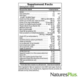 Foto 4 | Suplemento Multivitamínico Masticable Para Adultos, 90 G, De Nature's Plus - Venta Internacional.