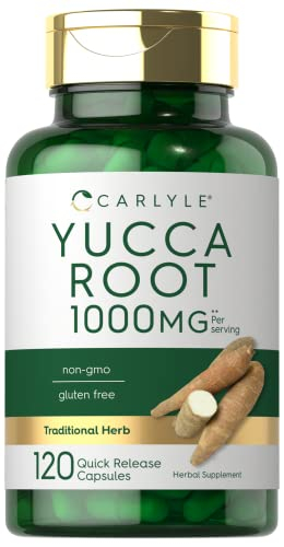 Foto 2 pulgar | Suplemento De Raíz De Yuca Carlyle 1000 Mg 120 Cápsulas Sin Ogm - Venta Internacional.