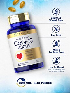 Foto 4 | Suplemento Carlyle Coq10 600 Mg Mega Q-sorb 60 Cápsulas Blandas - Venta Internacional.