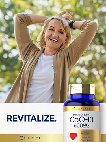 Foto 6 | Suplemento Carlyle Coq10 600 Mg Mega Q-sorb 60 Cápsulas Blandas - Venta Internacional.