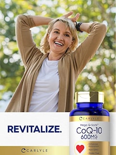 Foto 6 | Suplemento Carlyle Coq10 600 Mg Mega Q-sorb 60 Cápsulas Blandas - Venta Internacional.