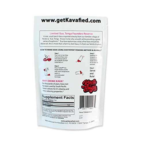 Foto 3 pulgar | Kava En Polvo Kavafied Kava Tonga Premium Tongan 250 Ml - Venta Internacional.