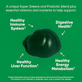 Foto 2 | Gomitas Supergreen Con Vitamina Goli, 180 Unidades, Esenciales, Veganas - Venta Internacional.
