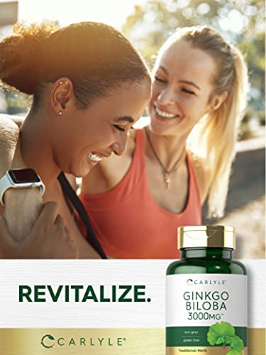 Foto 7 pulgar | Suplemento Carlyle Ginkgo Biloba 3000 Mg 400 Comprimidos - Venta Internacional.