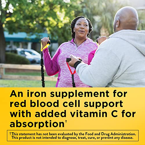 Foto 2 | Suplemento Nature Made Iron De 18 Mg Con 60 Gomitas De Vitamina C - Venta Internacional.
