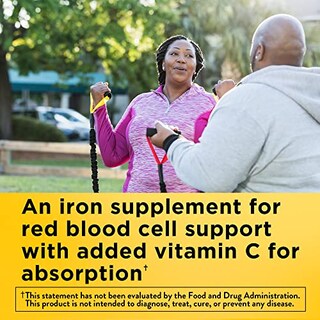 Foto 2 | Suplemento Nature Made Iron De 18 Mg Con 60 Gomitas De Vitamina C - Venta Internacional.