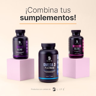 Foto 5 | 3 Mag Blend B Life 100 Cápsulas