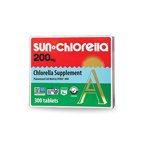 Suplemento Sun Chlorella Green Algae 200 Mg 300 Comprimidos - Venta Internacional.