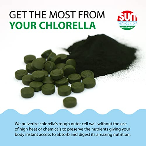Foto 6 pulgar | Suplemento Sun Chlorella Green Algae 200 Mg 300 Comprimidos - Venta Internacional.