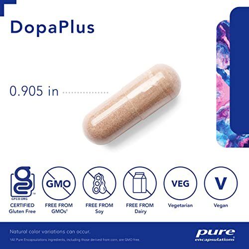 Foto 4 pulgar | Suplemento Pure Encapsulations Dopaplus 180 Cápsulas - Venta Internacional.