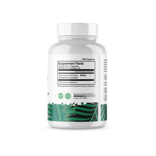 Foto 5 pulgar | Planta De Insulina Supplement Research Biotech Group 750 Mg X 240 - Venta Internacional.