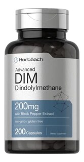 Foto 1 | Suplemento Horbaach Dim 200 Mg De Diindolilmetano 200 Cápsulas - Venta Internacional.