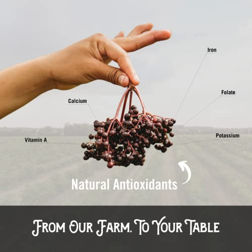 Foto 7 | Extracto De Saúco Norm's Farms American Pure, Botella De 240 Ml - Venta Internacional.