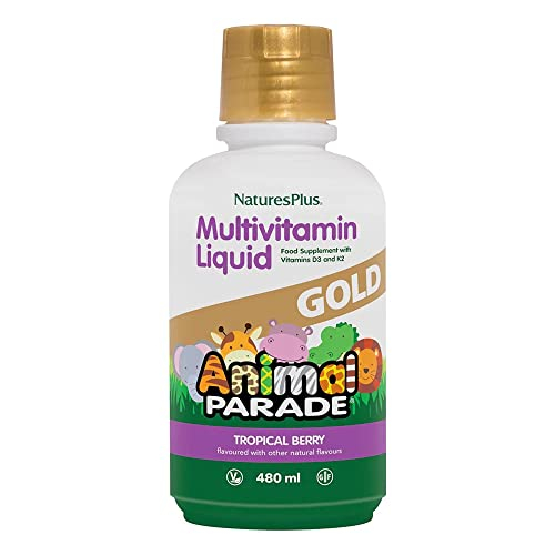 Foto 2 pulgar | Suplemento Nature's Plus Animal Parade Gold Liquid 473 Ml - Venta Internacional.