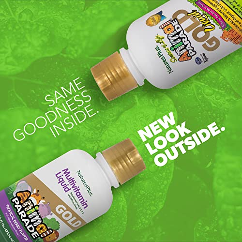 Foto 3 pulgar | Suplemento Nature's Plus Animal Parade Gold Liquid 473 Ml - Venta Internacional.