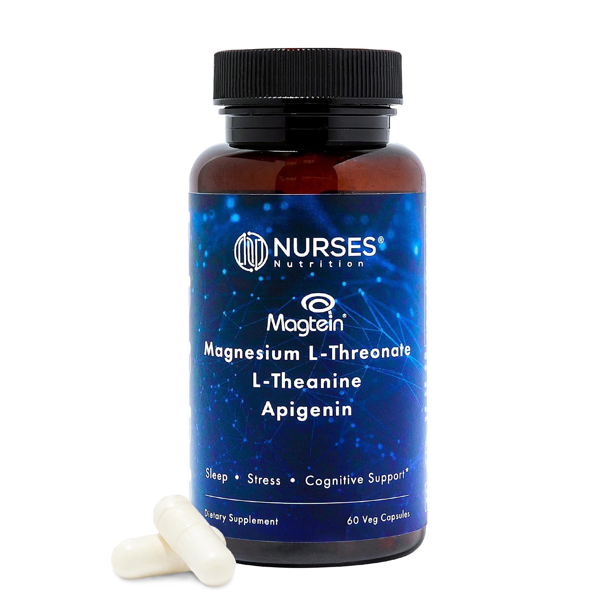 Foto 1 | Cápsulas De L-treonato De Magnesio Supplement Nurses Nutrition - Venta Internacional.
