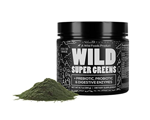 Foto 2 pulgar | Super Greens Powder Wild Foods Organic Con Enzimas Digestivas - Venta Internacional.