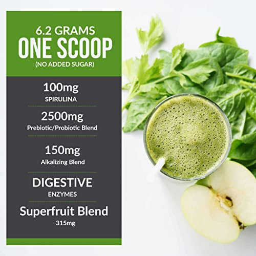 Foto 4 pulgar | Super Greens Powder Wild Foods Organic Con Enzimas Digestivas - Venta Internacional.