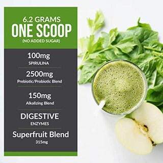 Foto 3 | Super Greens Powder Wild Foods Organic Con Enzimas Digestivas - Venta Internacional.