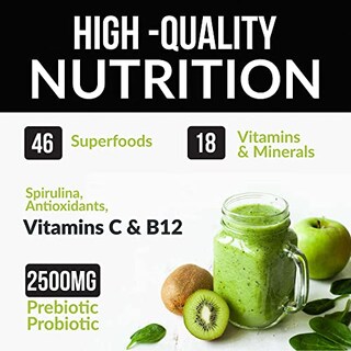 Foto 4 | Super Greens Powder Wild Foods Organic Con Enzimas Digestivas - Venta Internacional.
