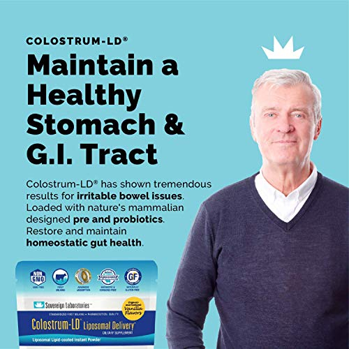 Foto 3 pulgar | Suplemento Colostrum-ld De Vainilla De Sovereign Laboratories, 180 Ml - Venta Internacional.