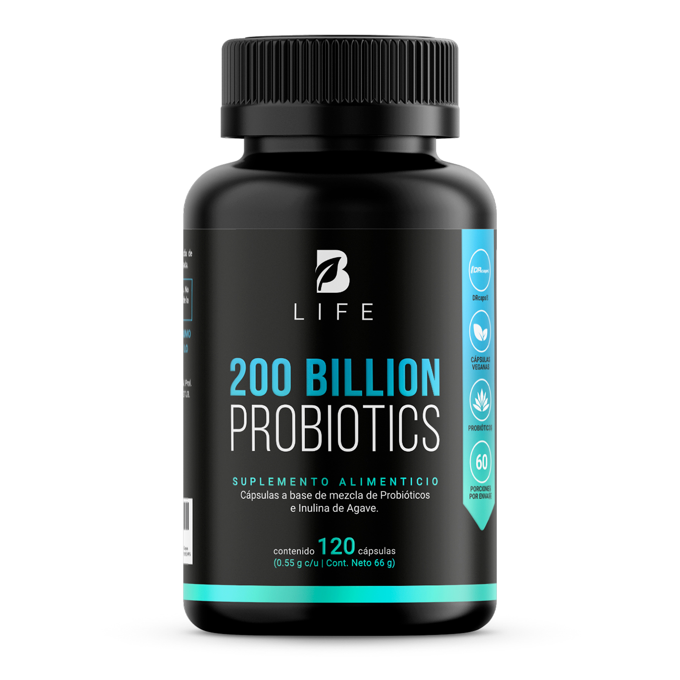 200 Billones de Probióticos B Life 120 Cápsulas con 11 Cepas