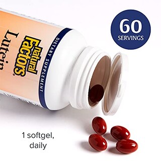 Foto 4 | Suplemento Natural Factors De Luteína De 40 Mg Con Zeaxantina Al 60% Blanda - Venta Internacional.