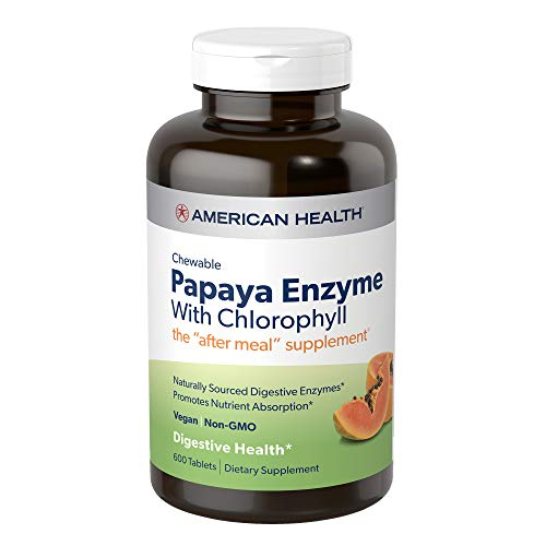 Foto 2 pulgar | Tabletas Masticables American Health Papaya Enzyme 600 Unidades - Venta Internacional.