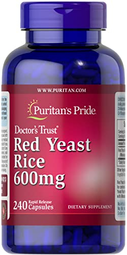 Foto 2 pulgar | Suplemento Dietético Puritan's Pride, Levadura Roja, Arroz, 600 Mg, 240 G - Venta Internacional.