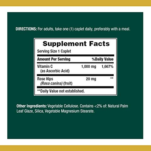 Foto 3 pulgar | Complementa 1000 mg de Vitamina C Nature's Bounty con Escaramujo - Venta Internacional